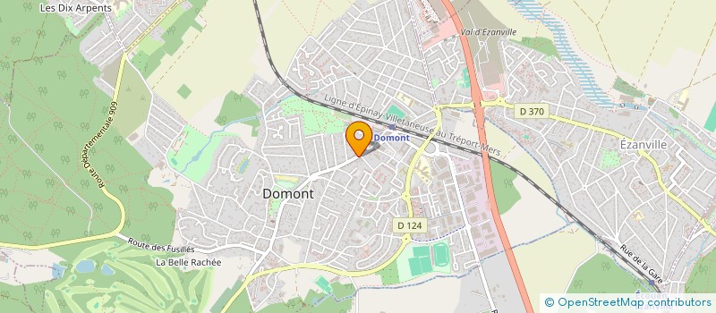 localisation de l'entreprise SEP CASTAN NICOLE  DOMONT