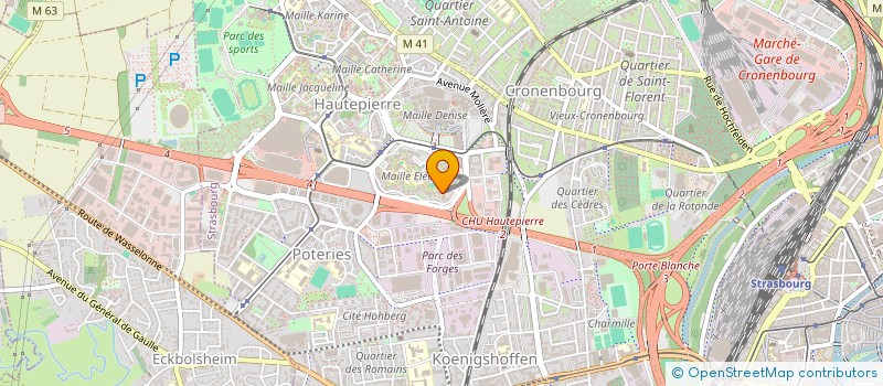 localisation de l'entreprise SEP COLAKLAR MUSTAFA à STRASBOURG