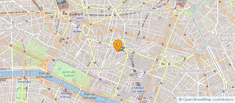 localisation de l'entreprise SEP COMPTOIR CORSE à PARIS