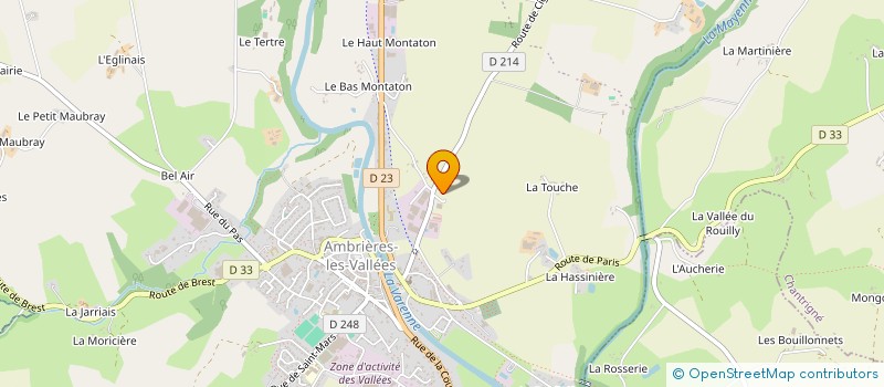 localisation de l'entreprise SEP CONSEIL à AMBRIERES-LES-VALLEES