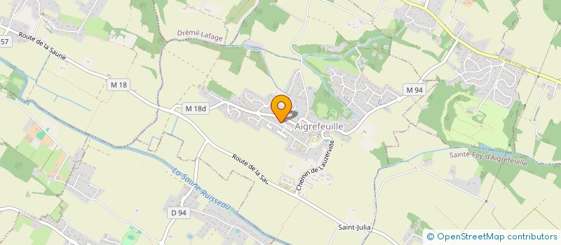 localisation de l'entreprise SEP CONSULTANTS  AIGREFEUILLE