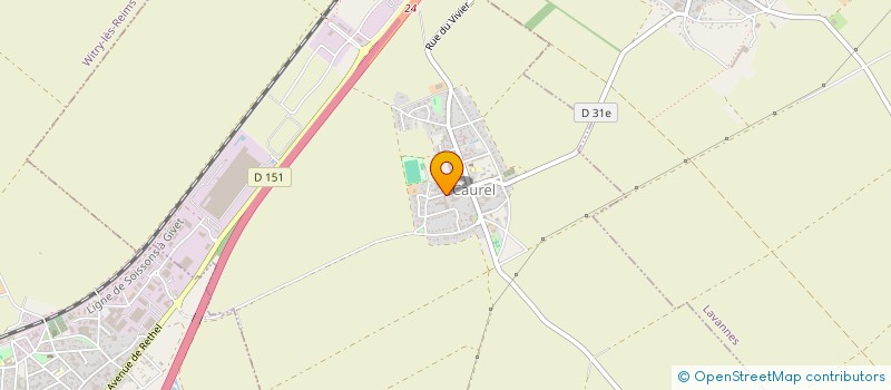 localisation de l'entreprise SEP FERNOLET à CAUREL