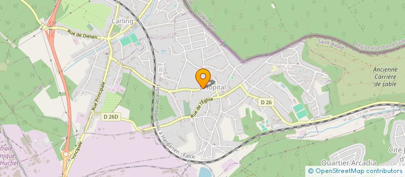 localisation de l'entreprise SEP FRANCE  L'HOPITAL