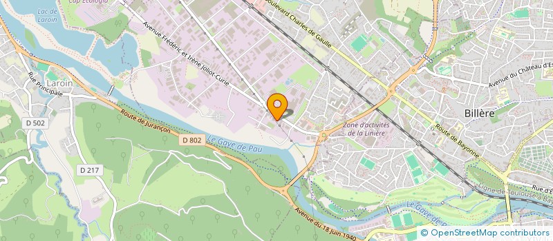 localisation de l'entreprise SEP GUILHOT LABARERE à LONS