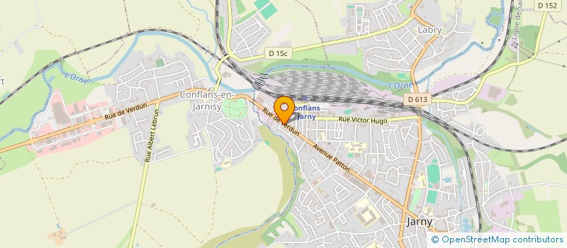 localisation de l'entreprise SEP GUILLEMIN CHRISTOPHE ET NADINE  JARNY