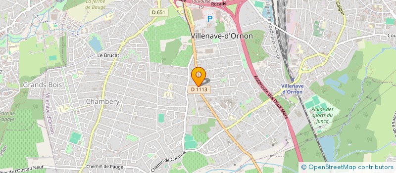 localisation de l'entreprise SEP JEAN-LUC BRUNETEAU ET STEPHANE REY à VILLENAVE-D'ORNON