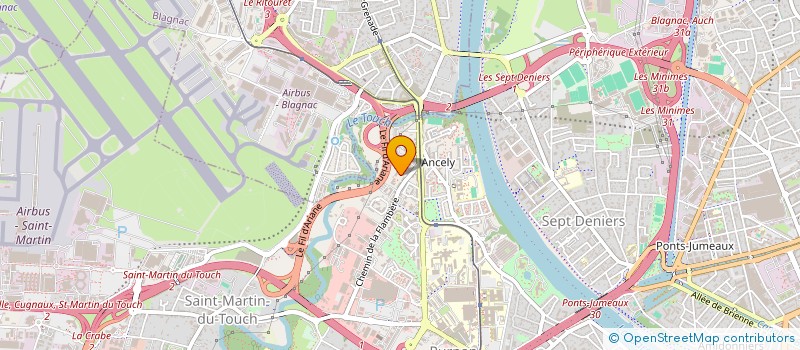 localisation de l'entreprise SEP LA HAGUE E-EV-LH 2 à TOULOUSE