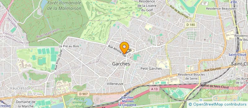 localisation de l'entreprise SEP NANTERRE RIGAULT à GARCHES
