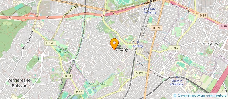 localisation de l'entreprise SEP RISTON à ANTONY