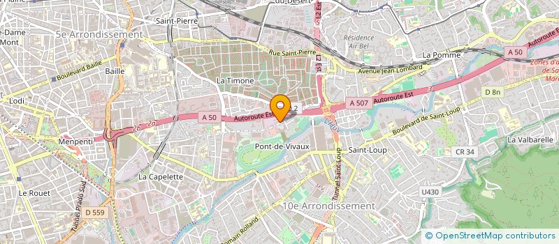 localisation de l'entreprise SEP TRAM MONTPELLIER LIGNE 5 à MARSEILLE