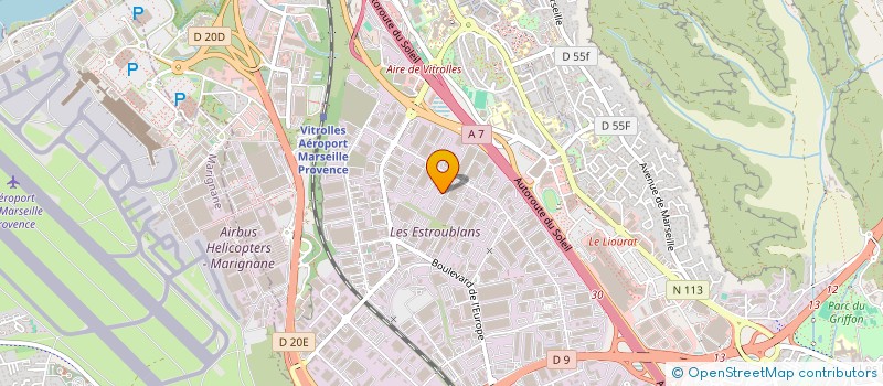 localisation de l'entreprise SEP TRAMWAY LOT NORD à VITROLLES