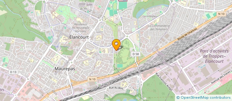 localisation de l'entreprise SEP UIOM OUARVILLE CHAGNAUD à ELANCOURT