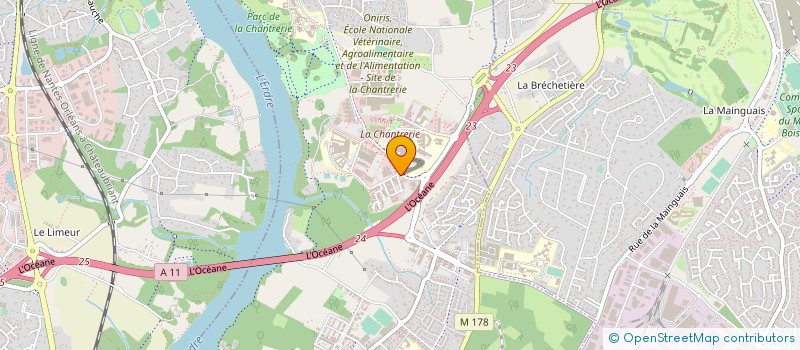 localisation de l'entreprise SEP UTE LA ROCHE à NANTES