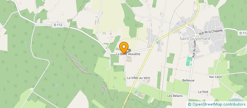 localisation de l'entreprise SEP4 à SAINT-GUYOMARD
