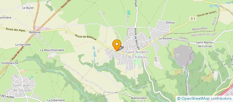 localisation de l'entreprise SEPA TELECOM  BRIGNAIS