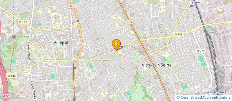 localisation de l'entreprise SEPAC à VITRY-SUR-SEINE