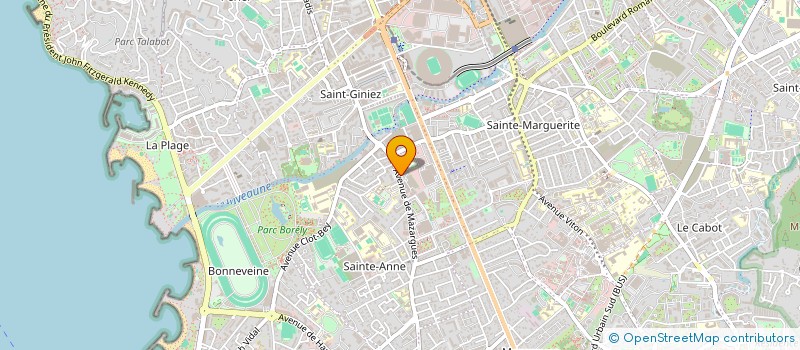 localisation de l'entreprise SEPAI DOJO MARSEILLE PROVENCE à MARSEILLE