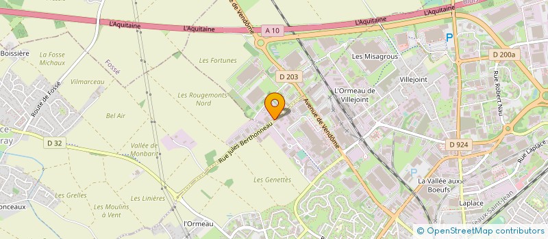 localisation de l'entreprise SEPAMAC à VILLEBAROU