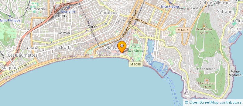 localisation de l'entreprise SEPARATION INFOS SERVICES à NICE