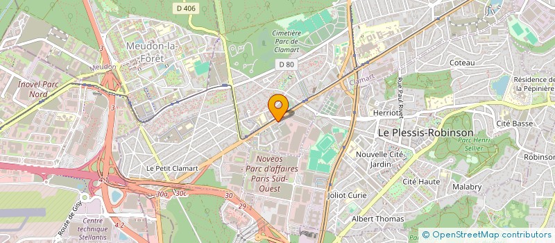 localisation de l'entreprise SEPAS  CLAMART