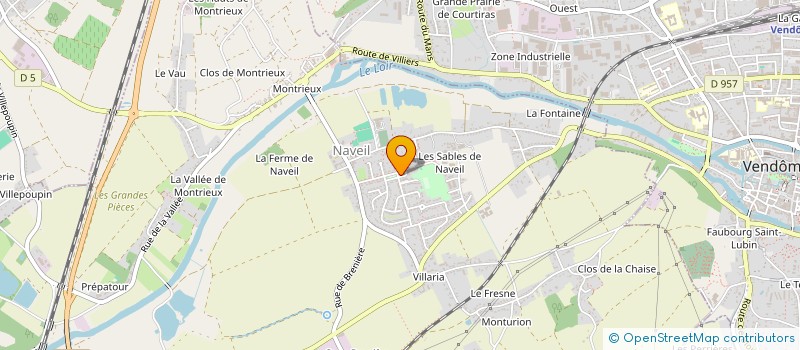 localisation de l'entreprise SEPCHAT-RATO  NAVEIL