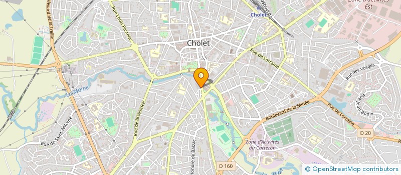 localisation de l'entreprise SEPCO CHOLET à CHOLET
