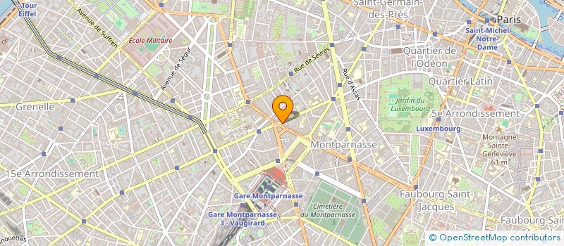 localisation de l'entreprise SEPE VAUGIRARD à NEUILLY-SUR-SEINE