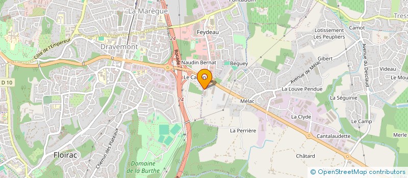 localisation de l'entreprise SEPEAU PATRIMOINE  TRESSES