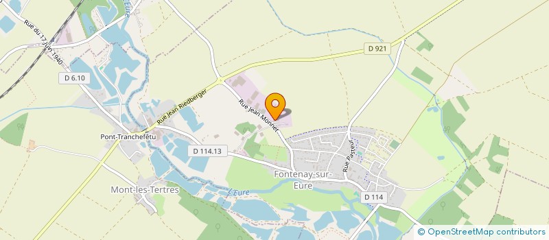 localisation de l'entreprise SEPEBA SARL à FONTENAY-SUR-EURE