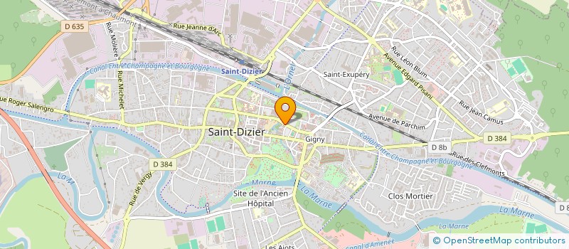 localisation de l'entreprise SEPEC FRANCK DUBOIS ET XAVIER MEHU à SAINT-DIZIER