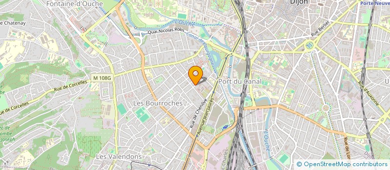 localisation de l'entreprise SEPEDA à DIJON