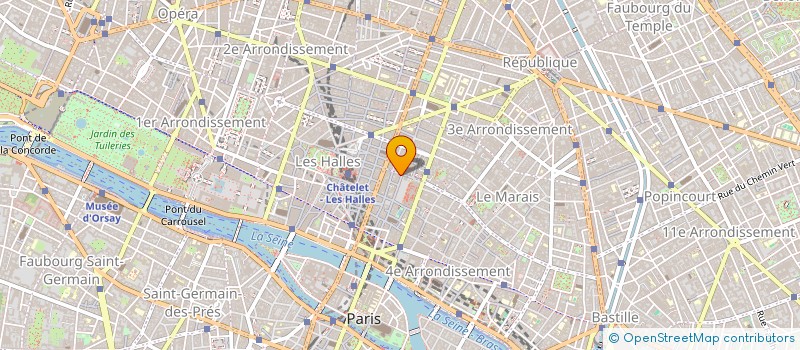 localisation de l'entreprise SEPFONS FRERES  PARIS