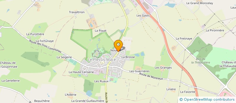localisation de l'entreprise SEPHADIS à LONGUENEE-EN-ANJOU