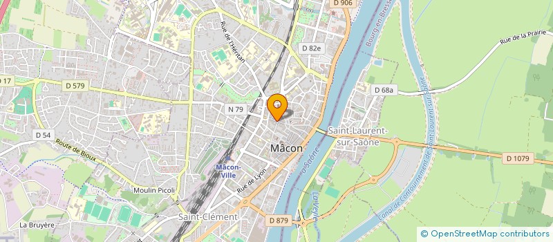 localisation de l'entreprise SEPHAROS à MACON