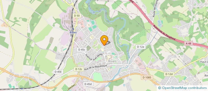 localisation de l'entreprise SEPHIDE 2  RIVES