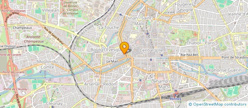 localisation de l'entreprise SEPHIRA à RENNES