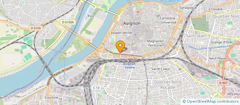 localisation de l'entreprise SEPHIRE ET PARTENAIRE  AVIGNON