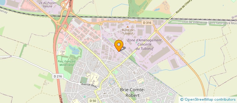 localisation de l'entreprise SEPHIVERT à BRIE-COMTE-ROBERT