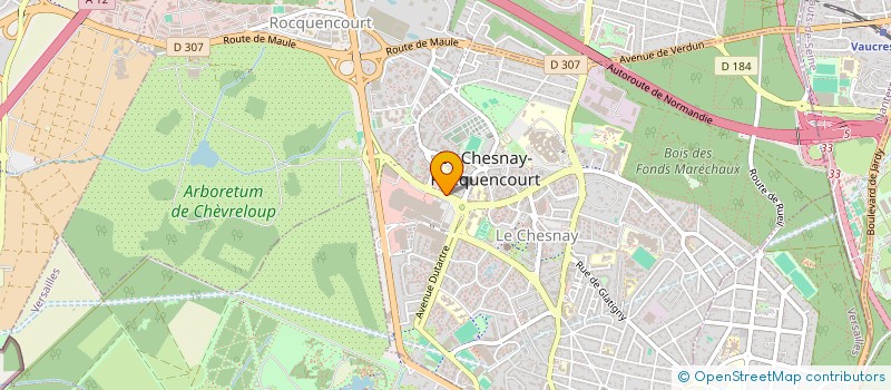 localisation de l'entreprise SEPHYTAL à LE CHESNAY-ROCQUENCOURT