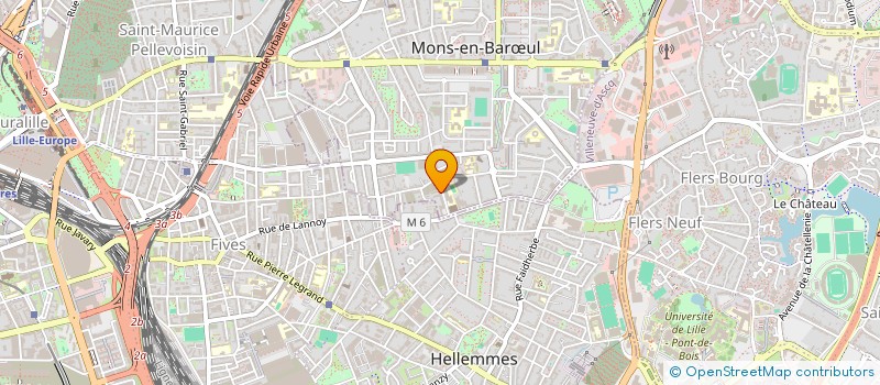 localisation de l'entreprise SEPI à MONS-EN-BAROEUL