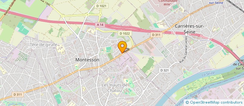 localisation de l'entreprise SEPI  MONTESSON