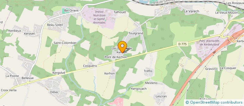 localisation de l'entreprise SEPI  SAINT-NOLFF