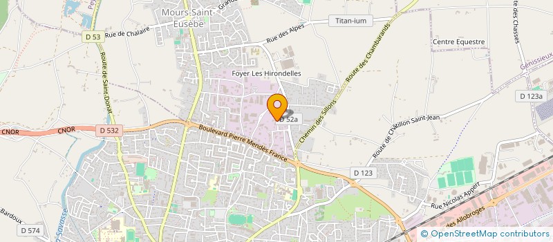 localisation de l'entreprise SEPI DEV  CASTELNAUD-DE-GRATECAMBE