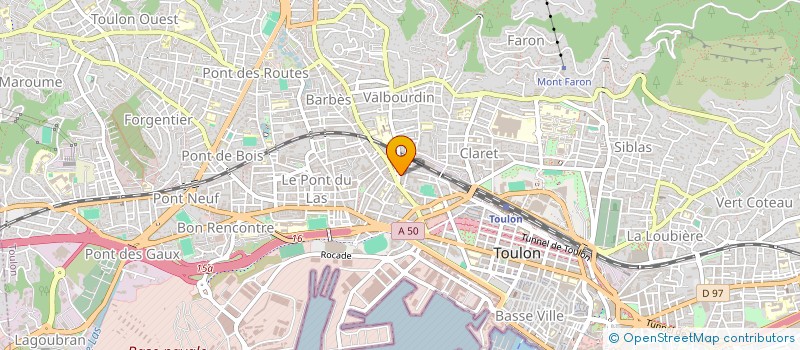 localisation de l'entreprise SEPI PRESSE à TOULON