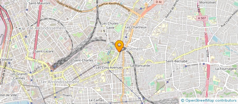 localisation de l'entreprise SEPIA à MARSEILLE