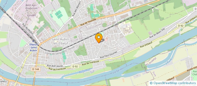 localisation de l'entreprise SEPIA  SAINT-AUBIN-LES-ELBEUF