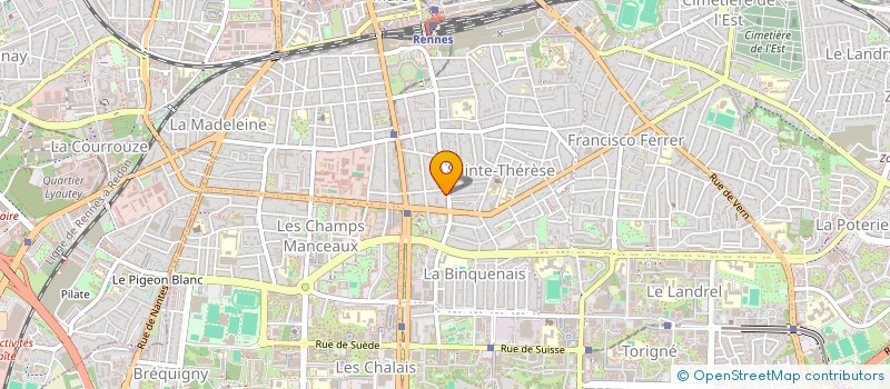 localisation de l'entreprise SEPIA à RENNES