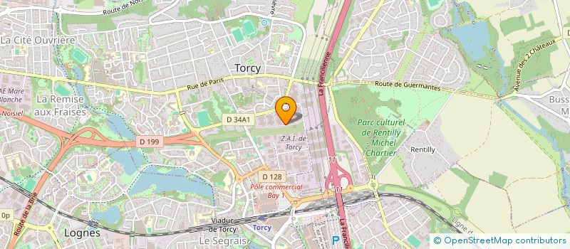 localisation de l'entreprise SEPIC PARIS DUD à TORCY