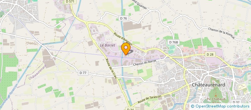 localisation de l'entreprise SEPIDIS à CHATEAURENARD