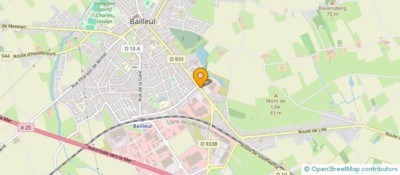 localisation de l'entreprise SEPIETER & ASSOCIES à BAILLEUL